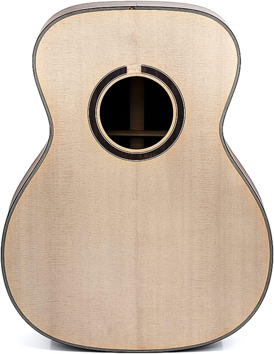 Folk Guitar Full Single Finished Barrel Combination Rosewood Back and Side Spruce Veneer DIY Guitar Material DIY Guitar Kit