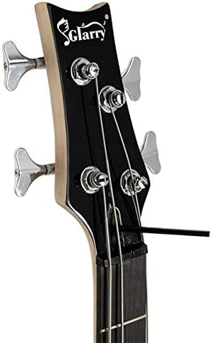 Music Lover GIB Electric Bass Guitar Full Size 4 String Black 3-7 Days Delivery