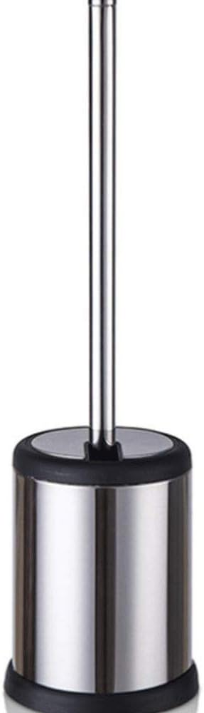 Toilet Brush and Holder, 304 Stainless Steel with Long Handle, Bowl Cleaner for Bathroom(Surface Holder)