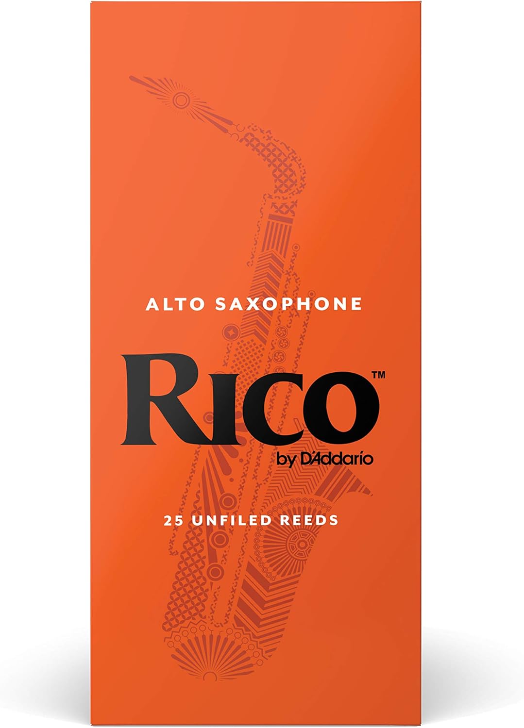 D’Addario Woodwinds, Rico Saxophone Reeds, Alto Sax, RJA2530, Strength 3.0, 25-Pack