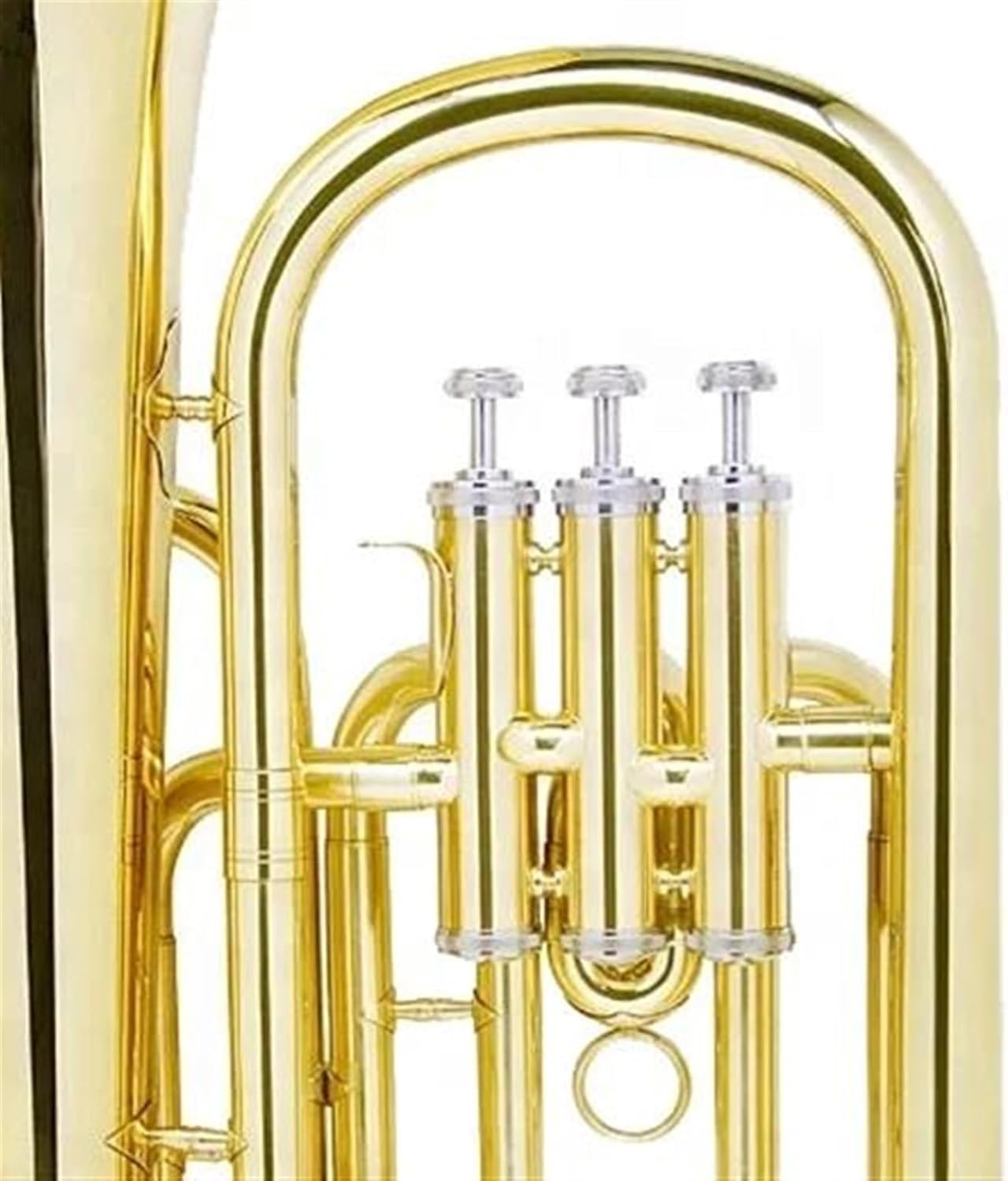 Beginner euphonium Gold 3 Pistons Euphonium Brass Wind Instrument