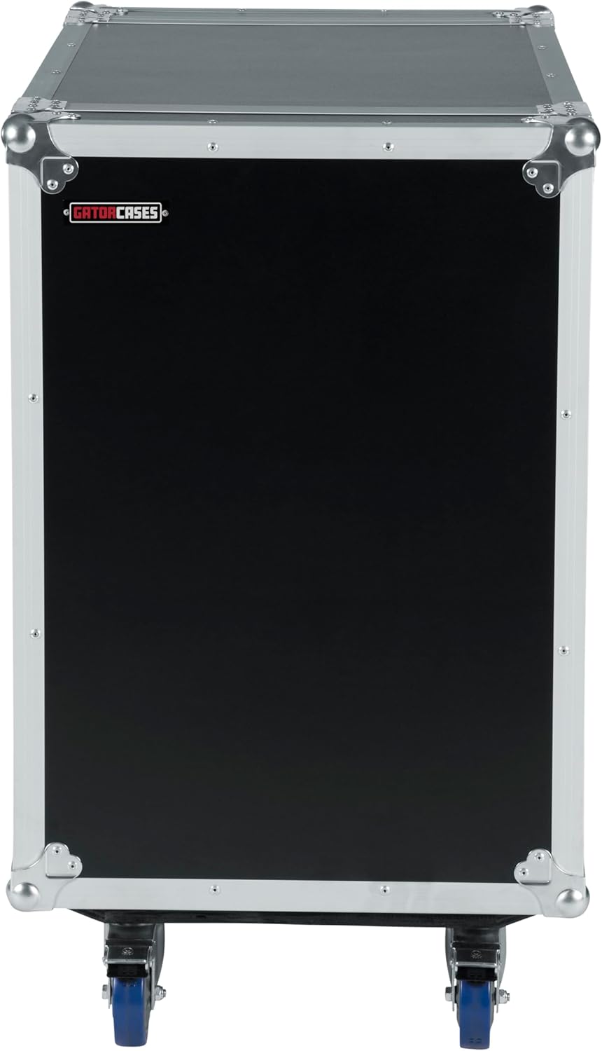 Gator Cases G-TOUR Deep Audio Road Rack with Heavy-Duty Casters and Tour Grade Hardware; 24