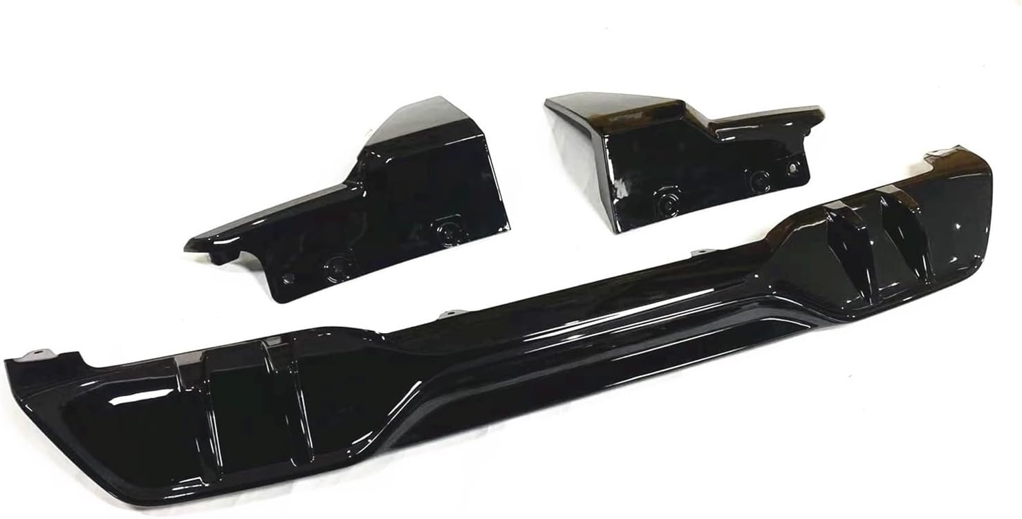 Car Rear Bumper Diffuser Lip & Side Corner Cover Compatible for BMW G05 LCI X5 2019 2020 2021 2022 2023
