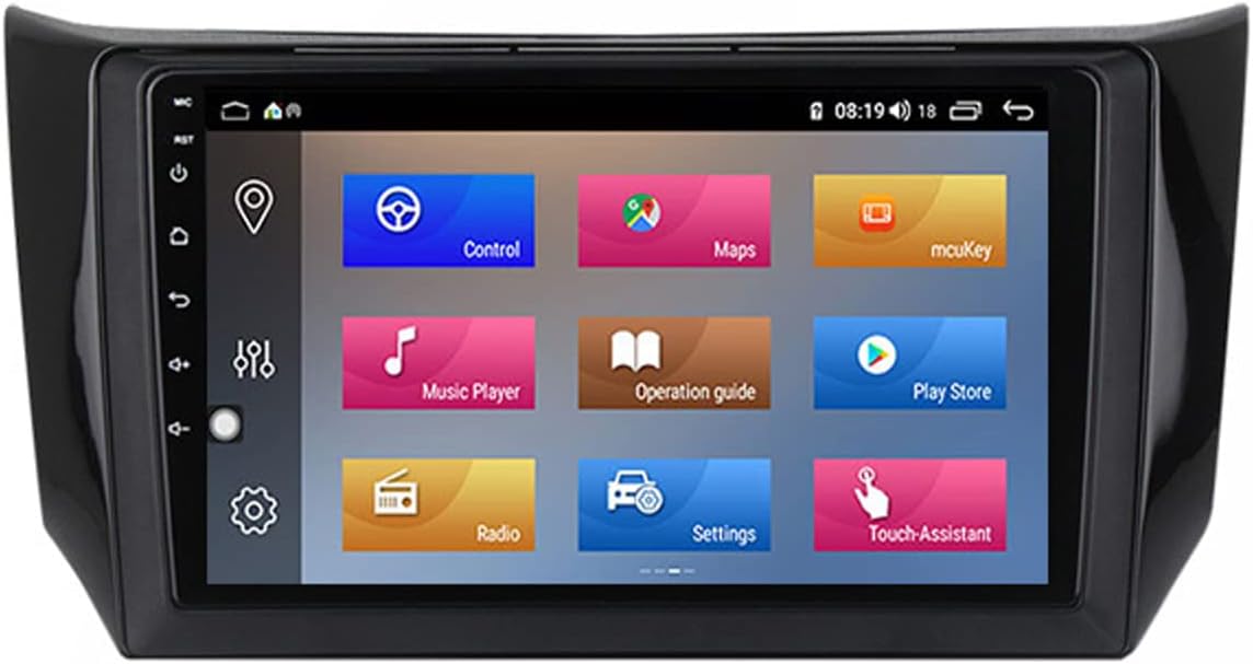 Android Car Stereo with Bluetooth 9 Inch IPS Touchscreen Double Din Car Radio for Nissan Sylphy B17 Sentra 2012-2018 with GPS Navigation, WiFi, Backup Camera, SWC, FM Radio