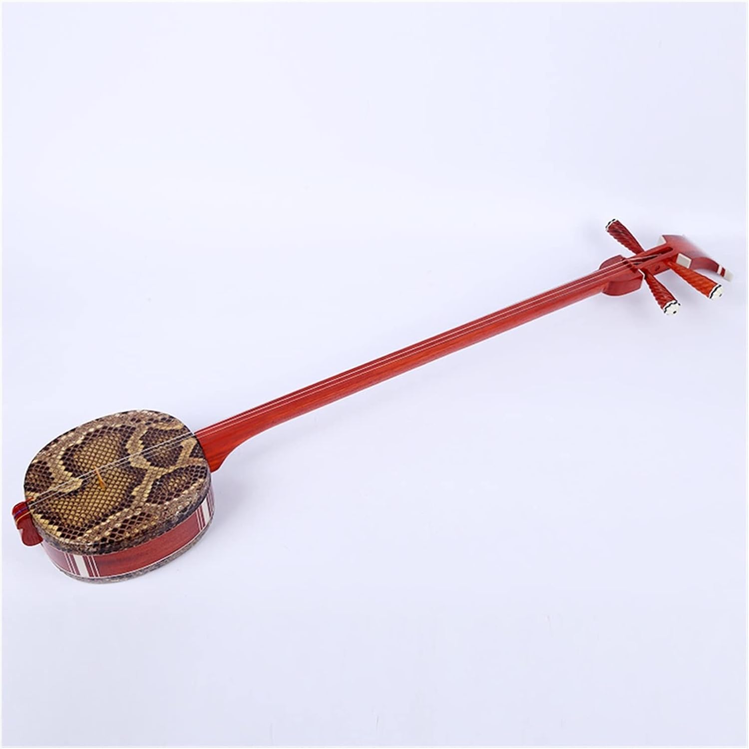 FLFL 2-String Violin Three-Stringed Musical Instrument National Traditional Classical Musical Instrument Beginners Erhu (Color : Big Three Strings)