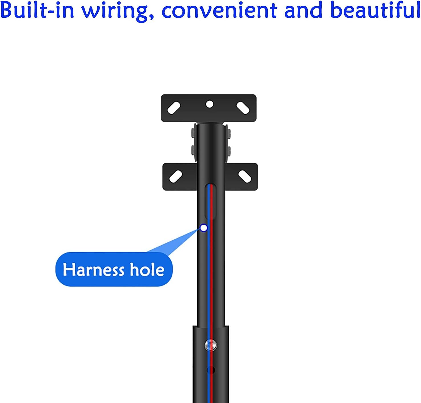 TV Stand tv Wall Mount Adjustable Height TV Ceiling Mount Bracket, for Most 23-50 Inch LED Screen Display, with Loading 88 Lbs