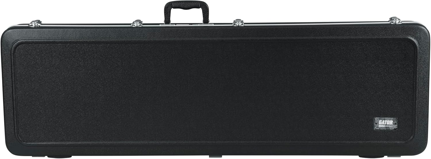 Gator Cases Deluxe ABS Molded Case for Bass Guitars with Internal LED Lighting (GC-ELECTRIC-LED)