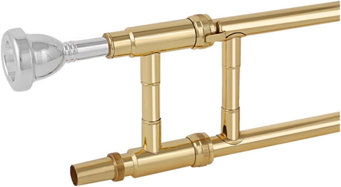 Tenor trombone instrument in B flat key suitable for beginners and adults