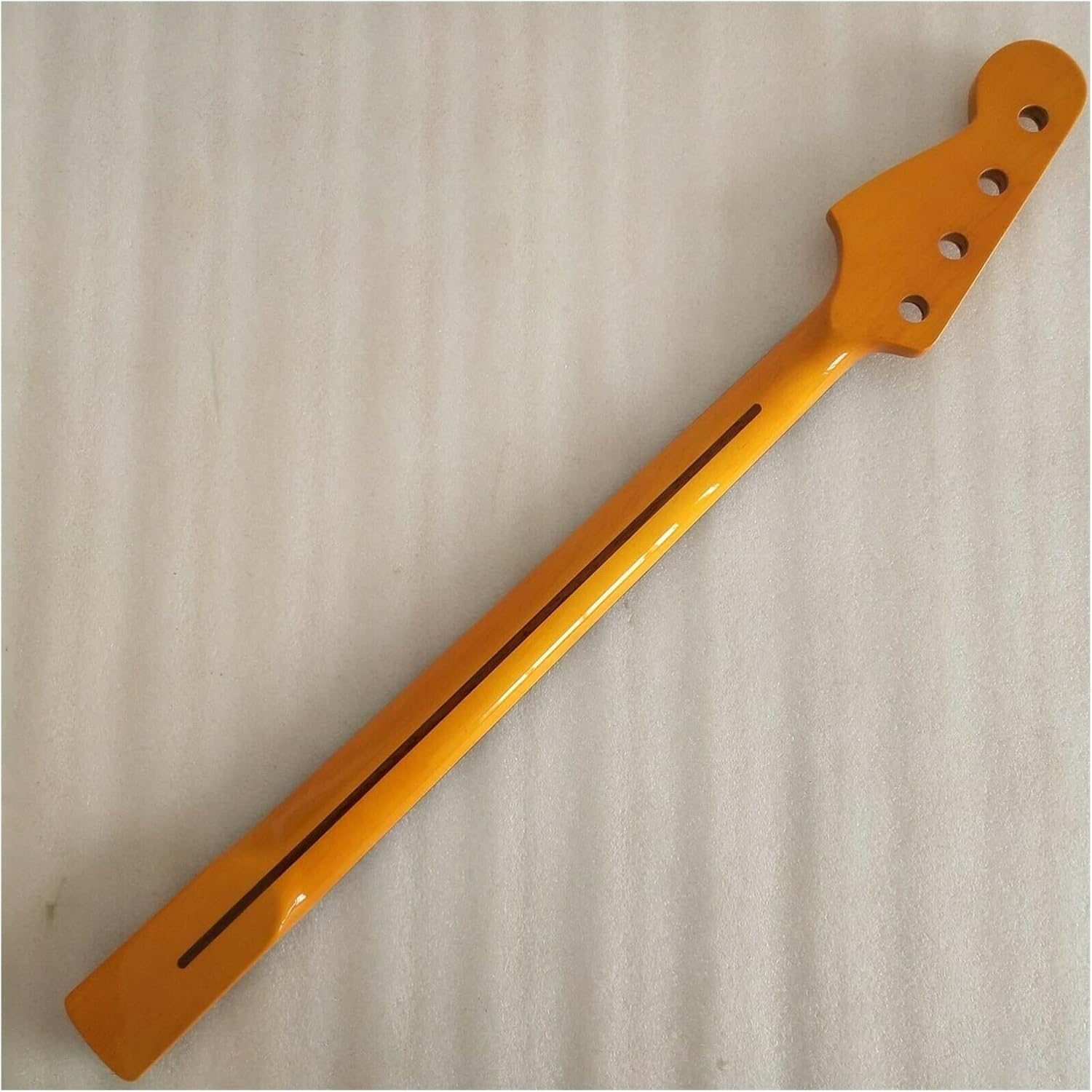 DIY Guitar Neck Maple 20 Fret Bass Guitar Neck Replacement 4 String Maple Fingerboard 38mm Nut Guitars Parts