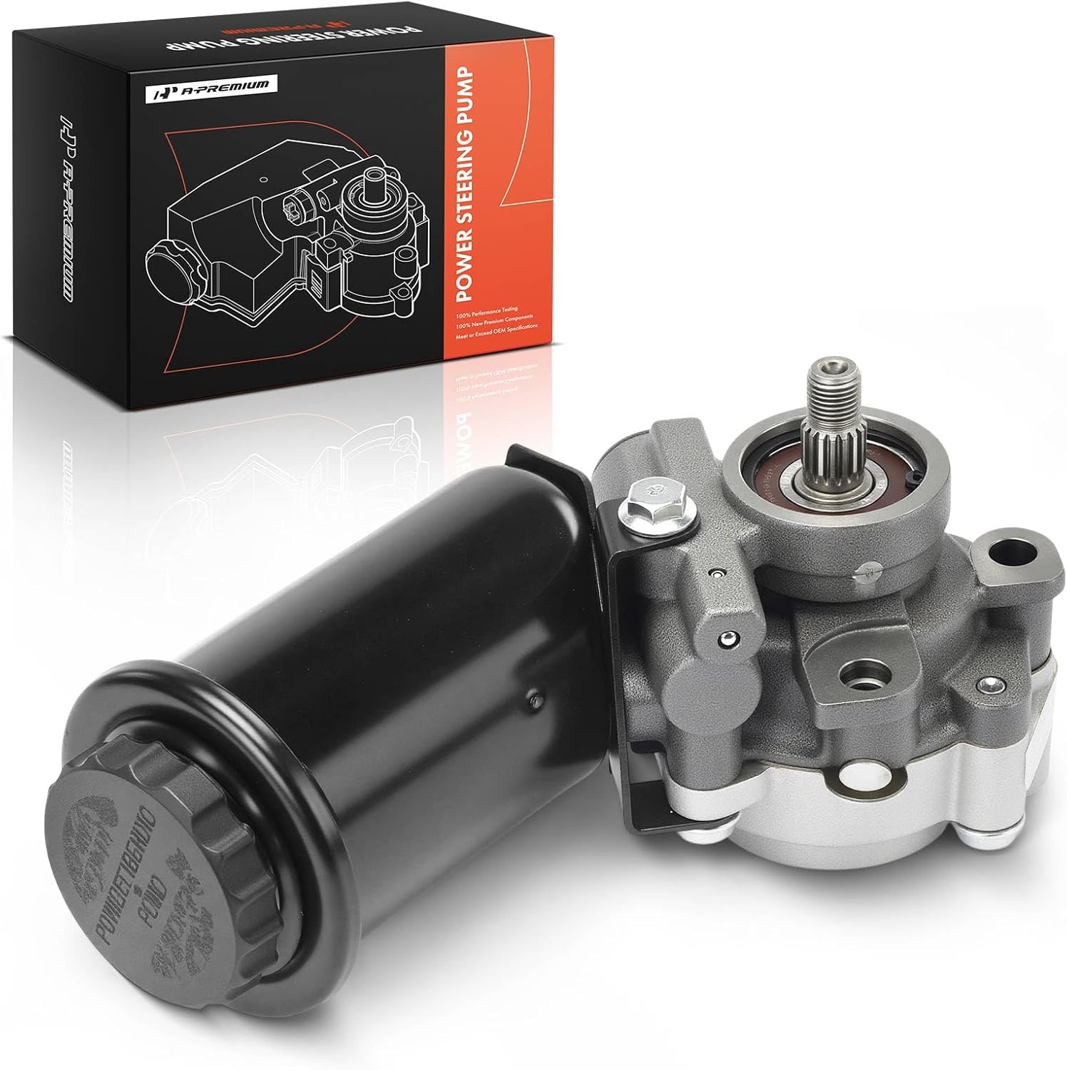 A-Premium Power Steering Pump, with Reservoir, Compatible with Lexus GS300 1998-2005
