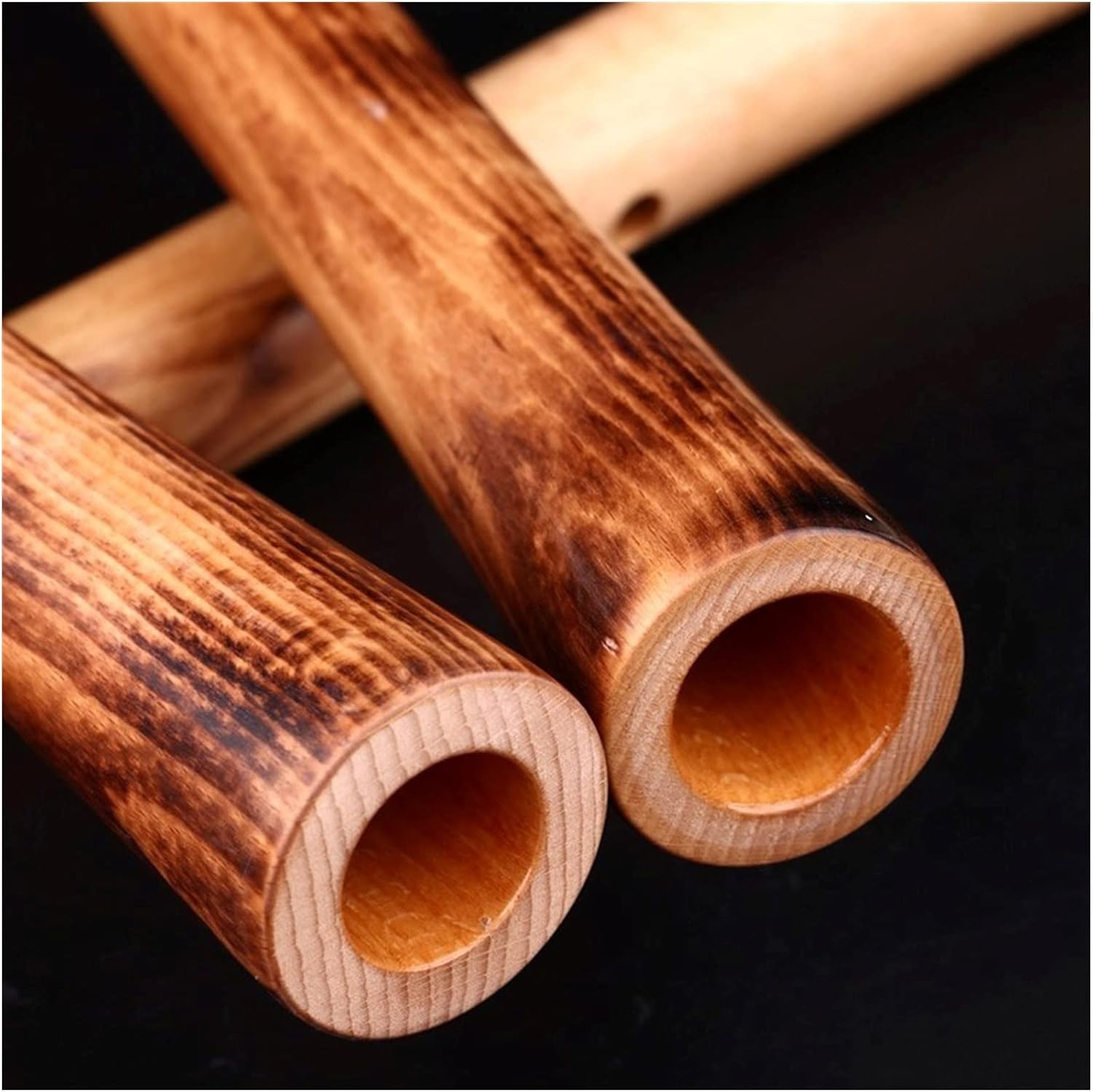 Flute Musical Instrument Vertical Chinese Traditional Handmade Wood Woodwind Instruments Flute Starter Flute (C Key 8 Holes)