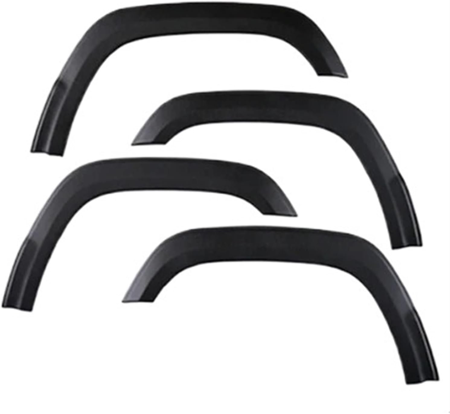 4PC/Set Car Fender Flaps Wheel Arch Protector Fender Flare Mud Flap Splash Guards Arch Wheel Eyebrow Compatible for Suzuki Jimny JB64 2018+ (Color : without Bolts)