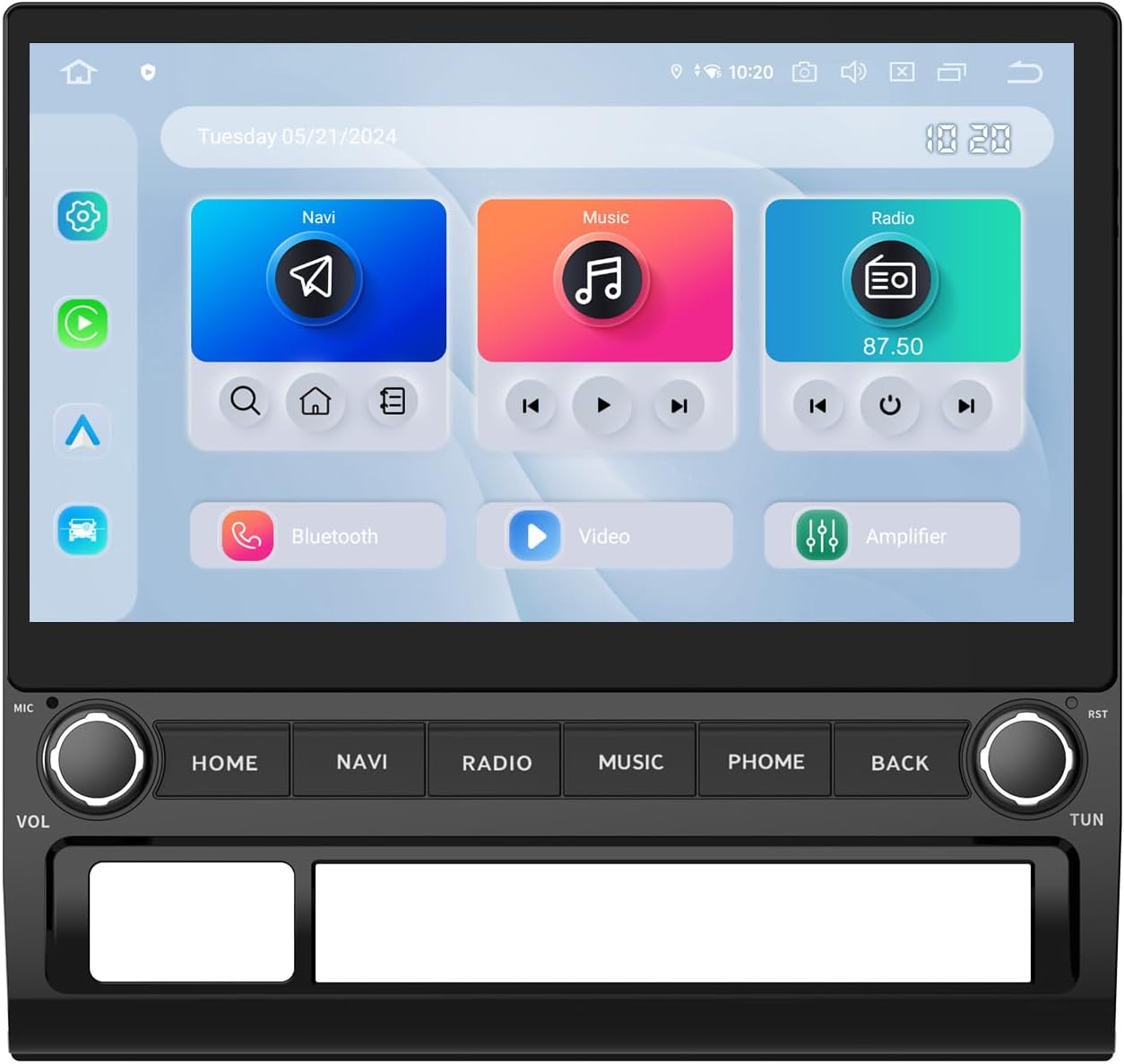 Dasaita 8GB+256GB Car Stereo for Toyota Tacoma 2005-2015 with Wireless Carplay Android Auto, Android 13 GPS Navigation Head Unit, 10.2