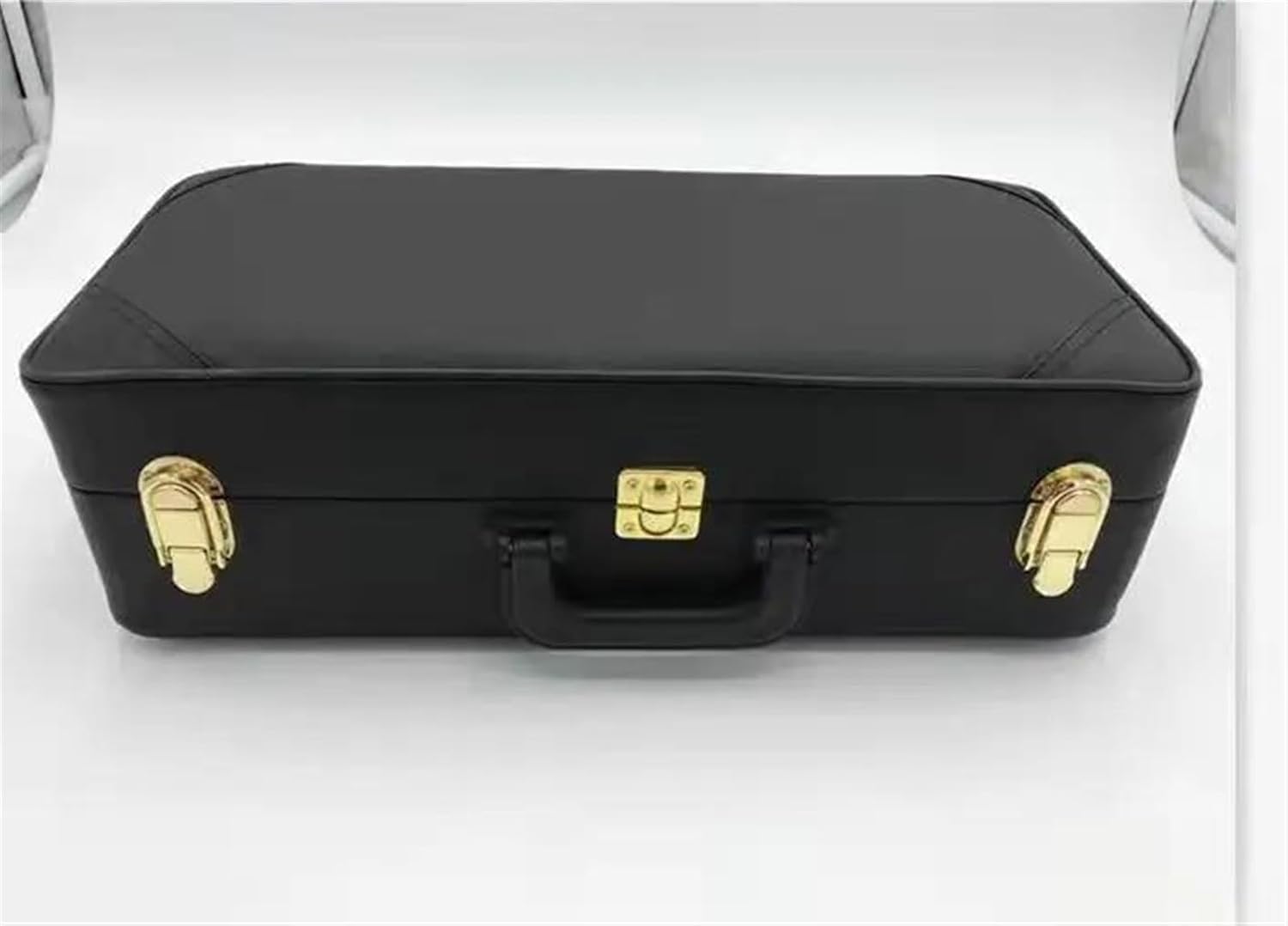 VBDEFRT Woodwind Instruments Old Lacquer Brass Professional Alto Saxophone Sax Musical Instrument (Color : Leather bag)