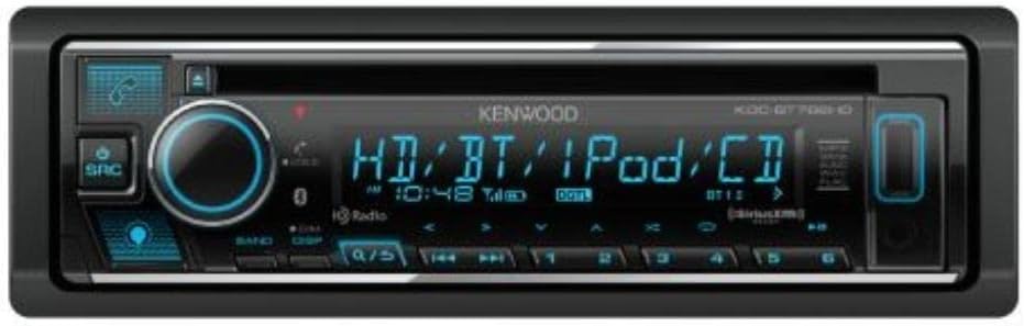 Refurbished Kenwood KDC-BT782HD CD Receiver & 1.5 Line Text Display & Amazon Alexa/Bluetooth