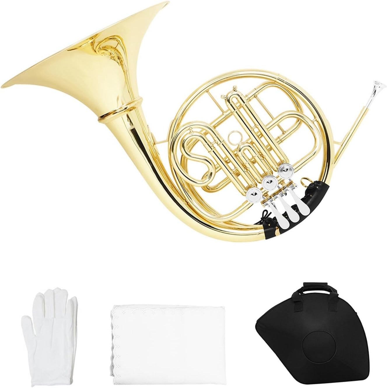 3 key single row French horn B flat split beginner adult performance instrument