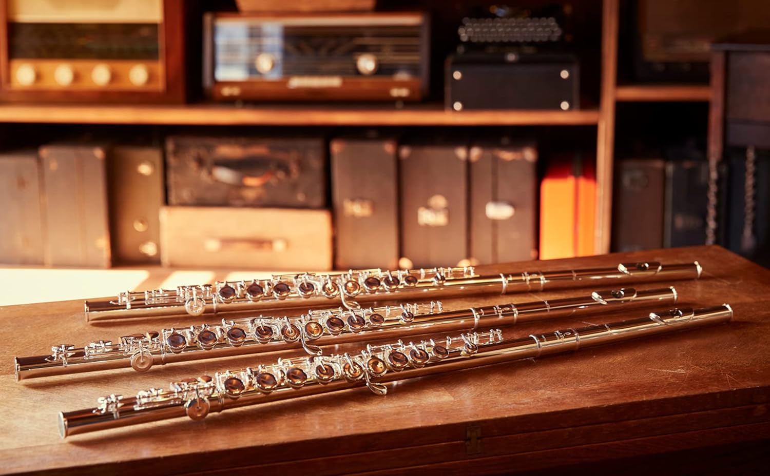 Pearl Brillante PF-525E Flute From JPN