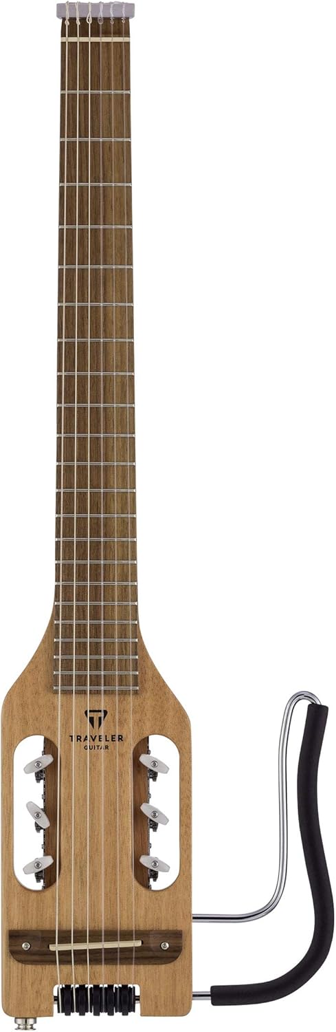 Traveler Guitar Ultra-Light Classical 6 String Guitar, Right, Mahogany (ULN MHSBW)