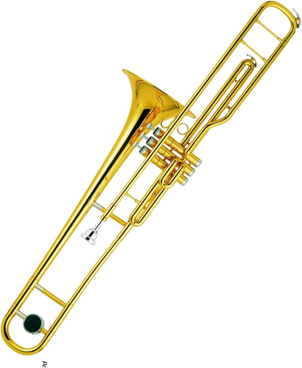 Professionals euphonium C Key Piston Trombone Cupronickel With Nickel Plated Piston
