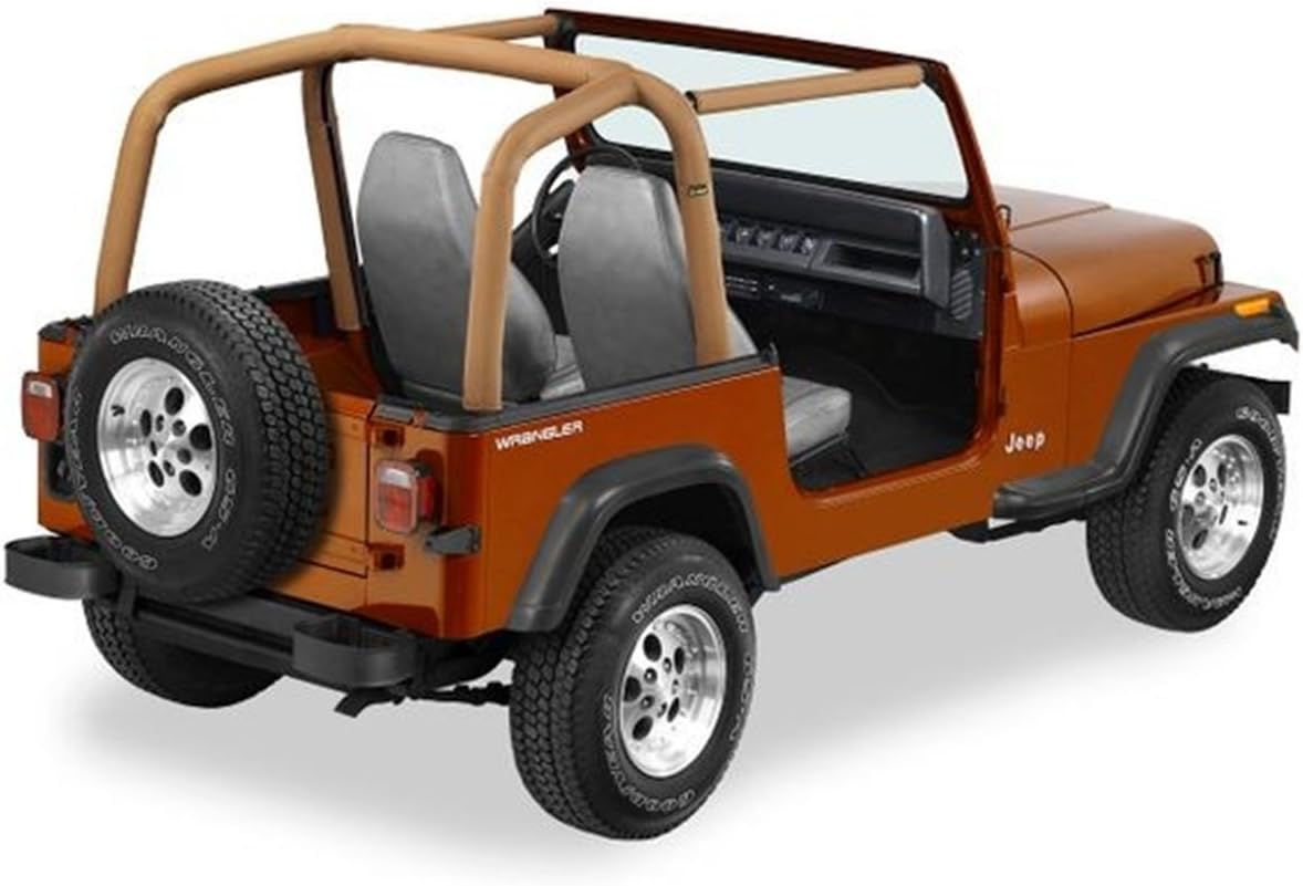 Bestop 8000937 Spice Sport Bar Covers For 1980-2016 CJ5, CJ7, And Wrangler