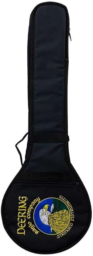 Deering Artisan Goodtime 5-String Open Back Banjo - Dark Brown Stain with 5th String Spikes, Planetary Tuners and Instrument Alley Openback Bundle