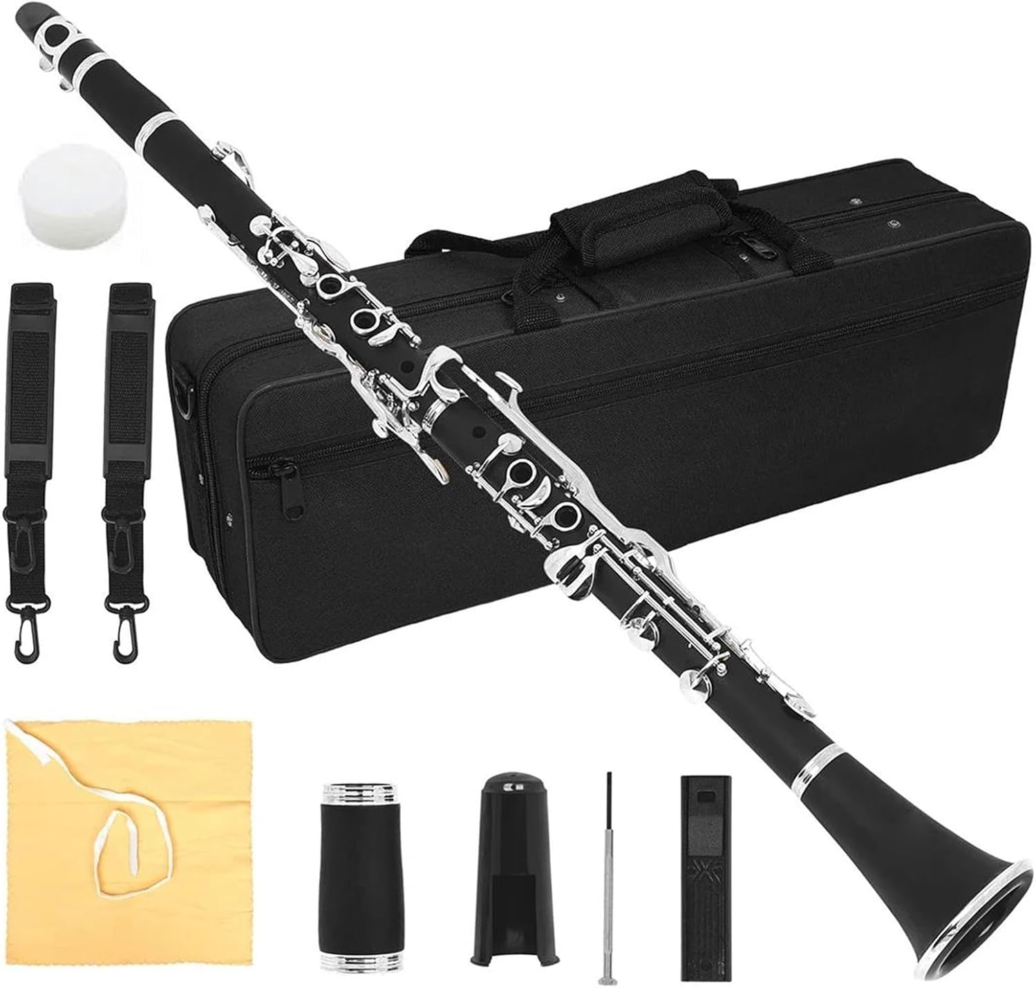 Clarinet for Adult Beginners G Major Clarinet 17 Key Woodwind Instrument