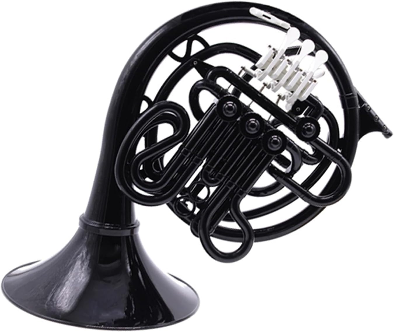 Plastic double row split French horn instrument B flat beginner professional performance