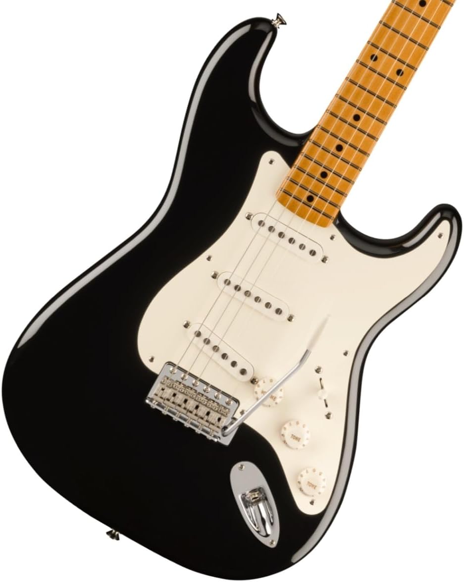 Fender Vintera II '50s Stratocaster Electric Guitar - Black with Maple Fingerboard
