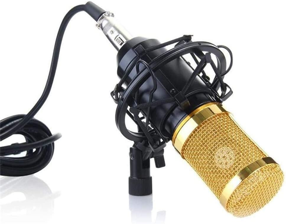 USB Microphone, Metal Condenser Recording Microphone for Studio Recording Vocals, Karaoke Microphone