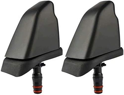 Car Headlight Washer Nozzle 2Pcs L and R Headlight Headlamp Washer Nozzle for CRV 2005 2006 Head Light Water Spray Jet 76885-Sca-S11 76880-Sca-S11