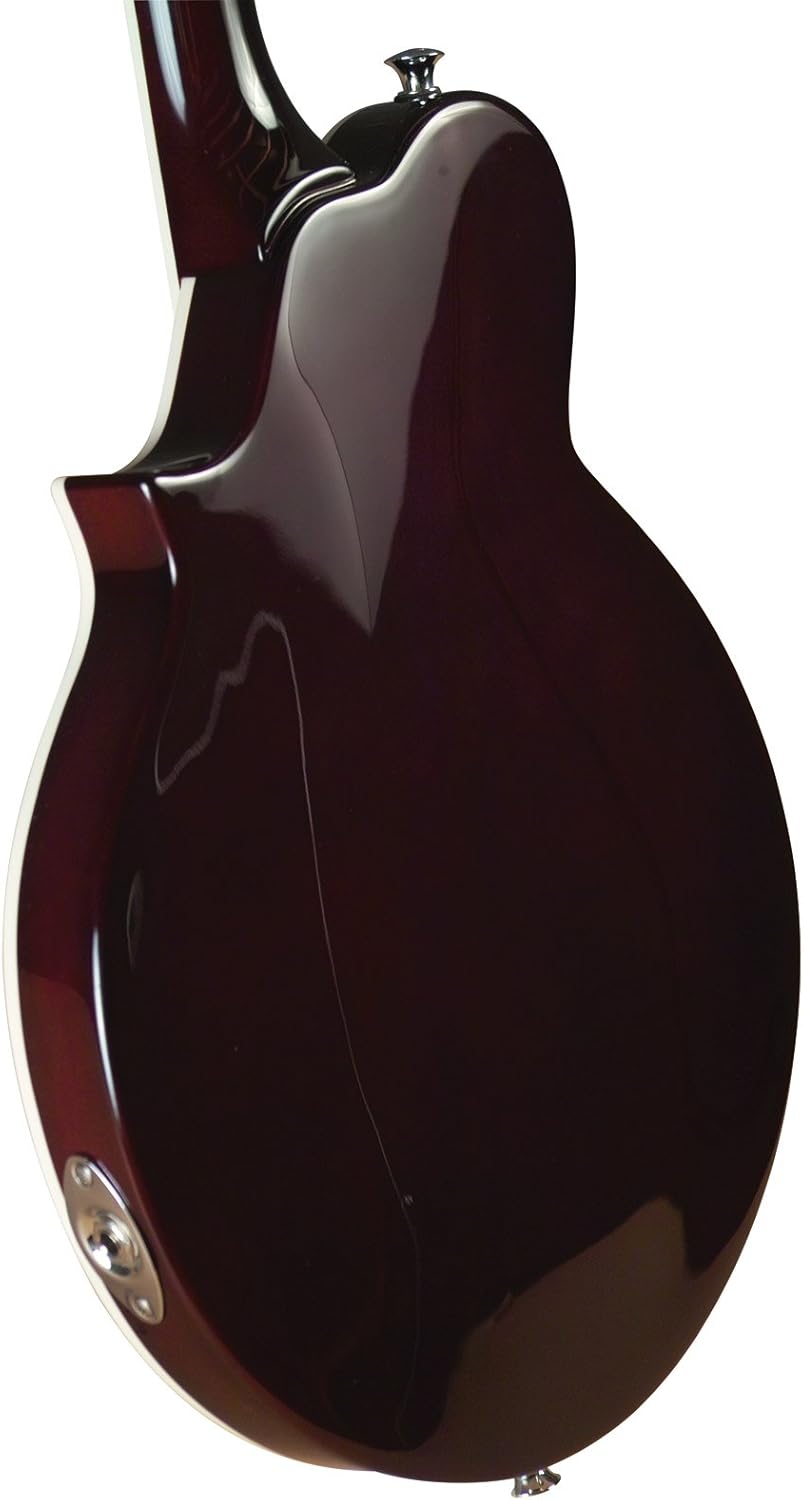 Kentucky KM-300E 4-String Electric Mandolin – Traditional Sunburst, Solid Basswood Body, Maple Neck, Gig Bag Included