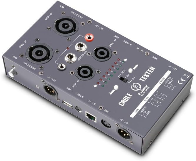 Palmer AHMCTXL V2 Multi-Wire Cable Tester, Black