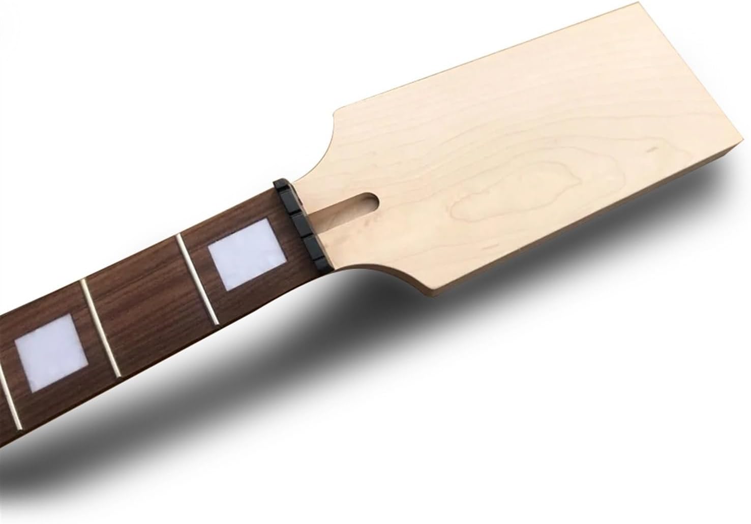 Replacement Guitar Neck Single 22-fret 34-inch Maple Neck Electric Guitar Electric Bass Semi-finished Accessories Rosewood Fingerboard