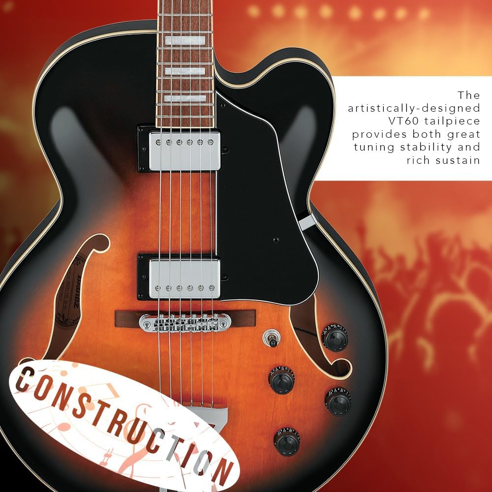 Ibanez Artcore AF75 - Vintage Sunburst