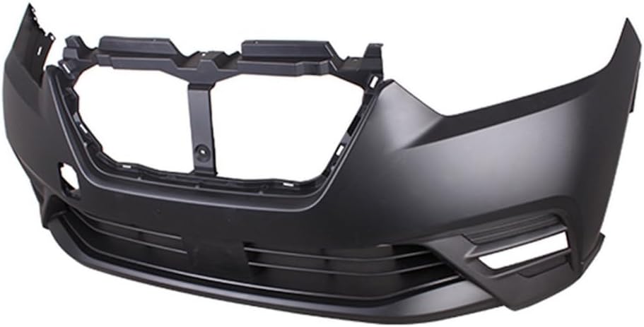 For Nissan Kicks 2020 Bumper Cover | Front | Upper | Made of PP Plastic | Primed | With Lower Textured Area | Replacement For NI1000339 | 620225RW0J