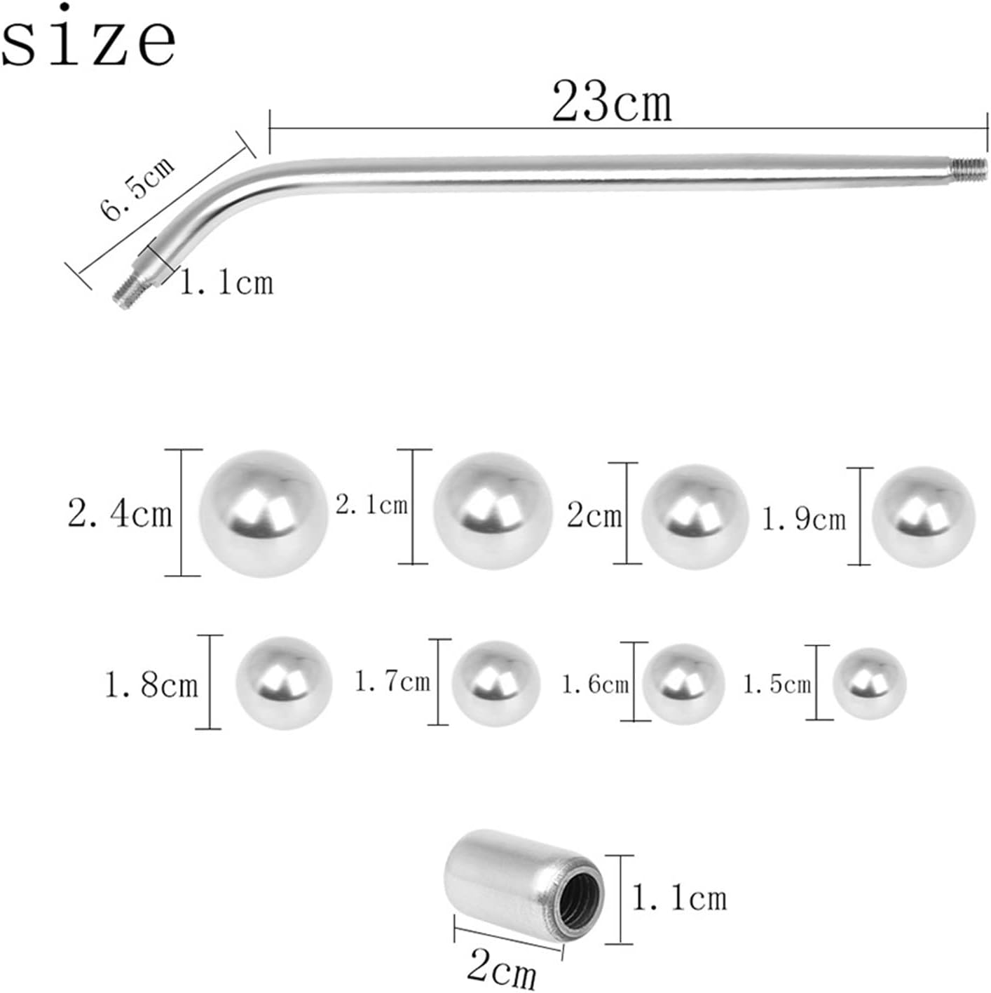 Saxophone Parts Saxophone Sheet Metal Ball Barrel Ball Long Rod Brass Wind Musical Instrument Accessories for Sax Repair Tool Set