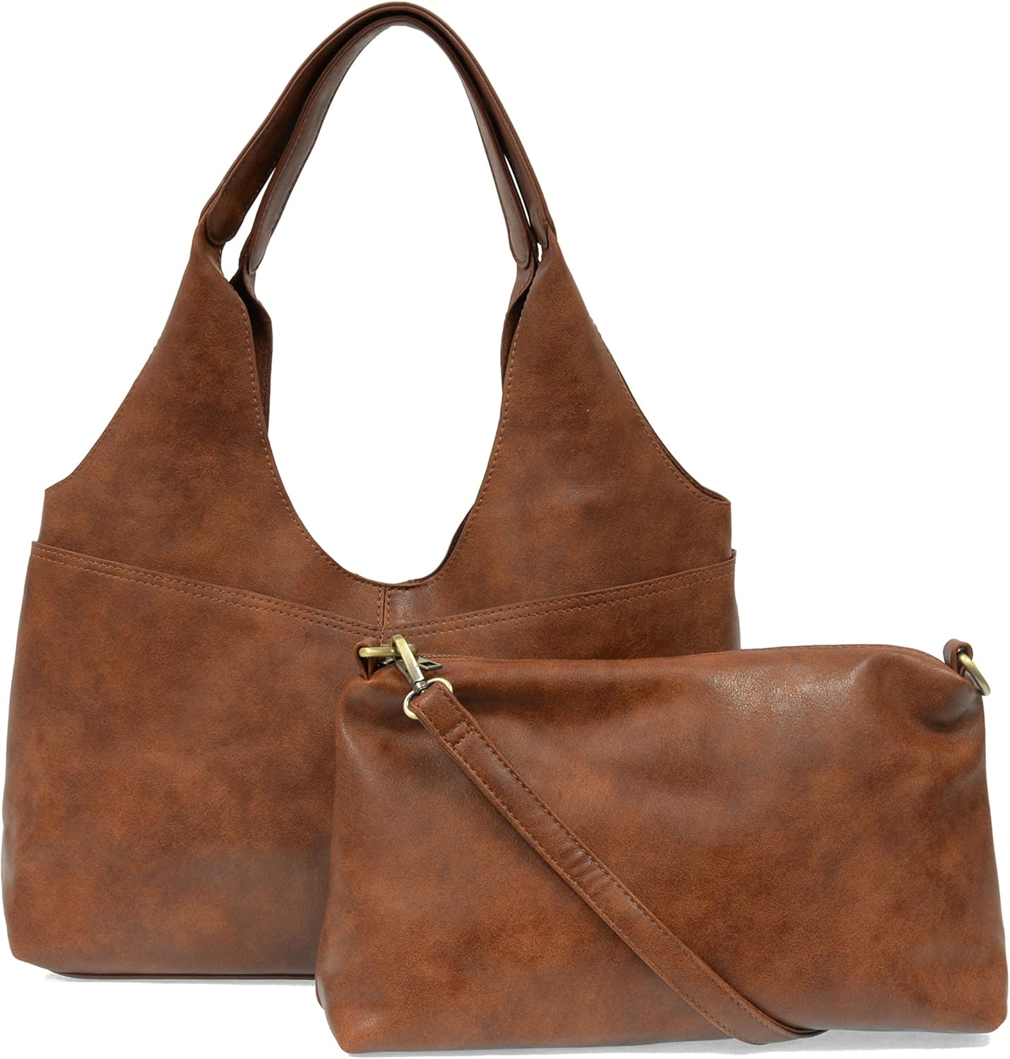 Joy Susan Hobo Handbag Purse: 4-Pocket Bag for Women