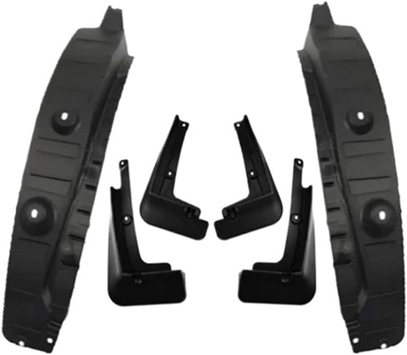 Compatible For XPeng P7+ F57 2024 2025 2026 Car Splash Guard Exterior Mudguard Front Rear Wheel Liner Fender Mud Flaps Car Tool Accessories(Style 1)