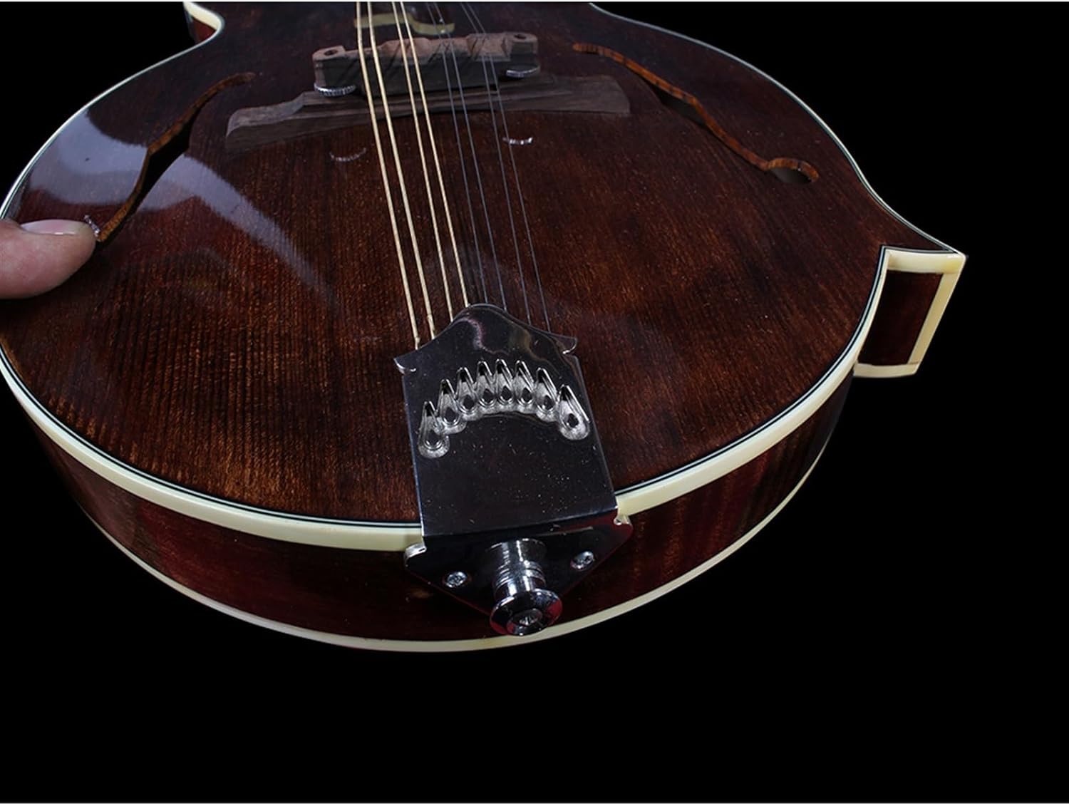 Adult Mandolin Musical Instrument Handmade All-solid F-shaped Mid-bass Mandolin With Smooth And Accurate Sound