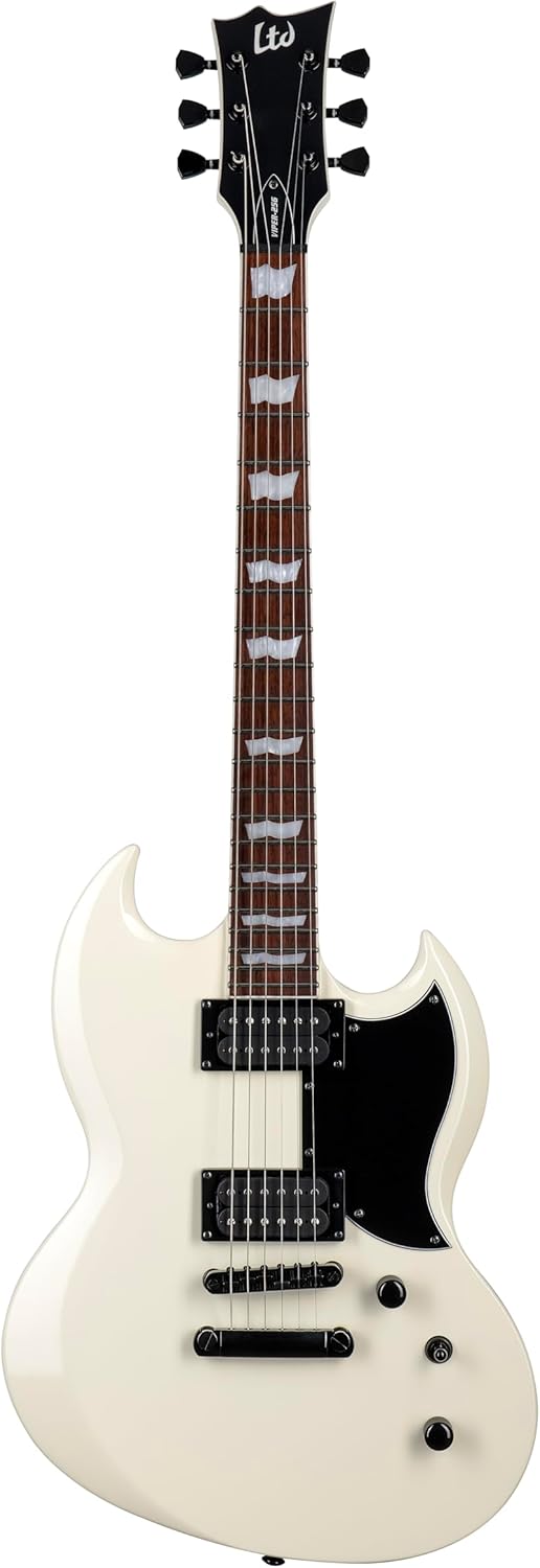 ESP LTD Viper 256 Electric Guitar, Olympic White