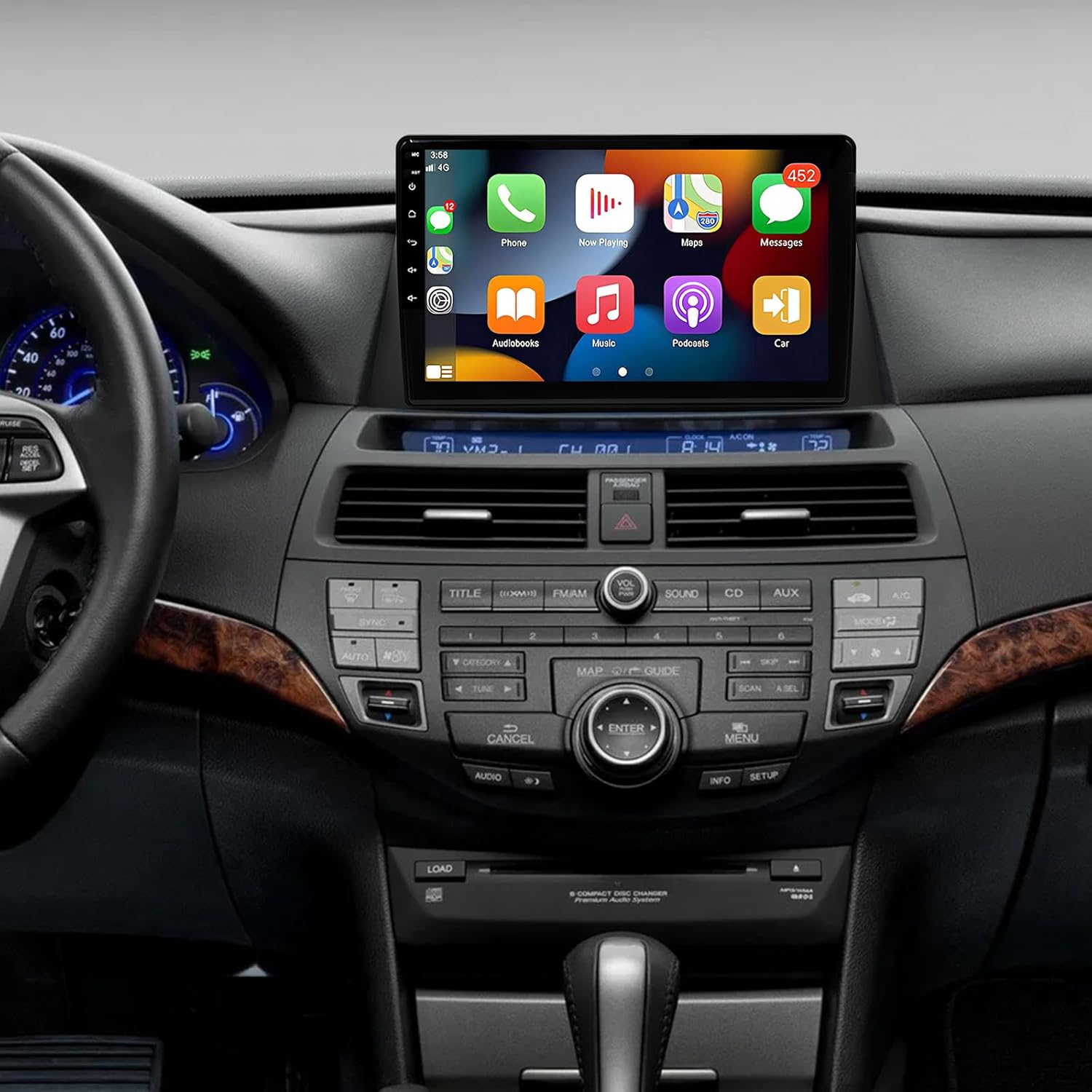 Car Stereo Radio for Honda Accord 8Gen 2008 2009 2010 2011 2012 2013,Android 13 10.1