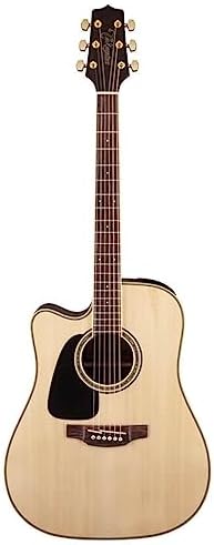 Takamine GD51CE LH NAT Left-Handed Dreadnought Cutaway Acoustic-Electric Guitar, Natural