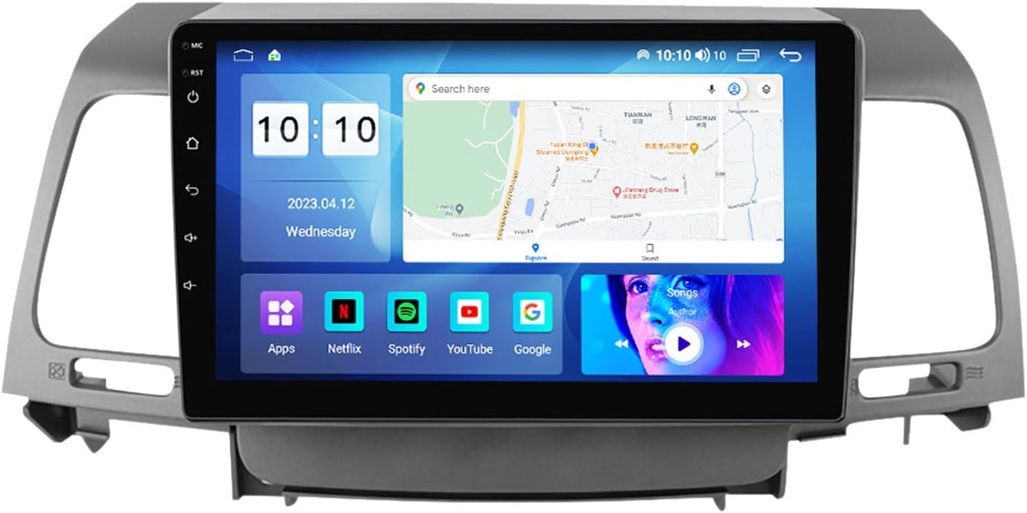 9 inch Touch Screen Car Stereo for KIA opirus 2007-2008 Android 12 Support Android Auto/Bluetooth/Car Radio/Split Screen/DSP/Car Navigation