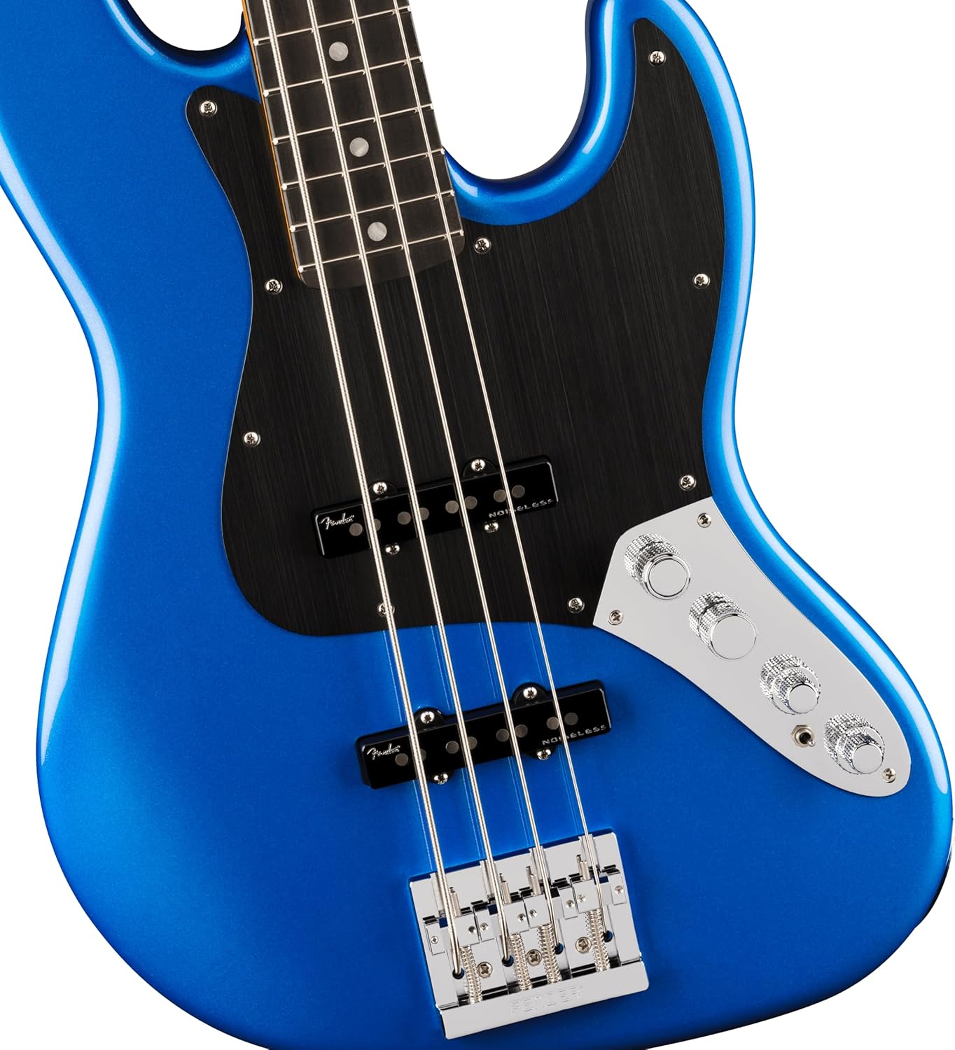 Fender American Ultra II Jazz Bass - Noble Blue, Ebony Fingerboard