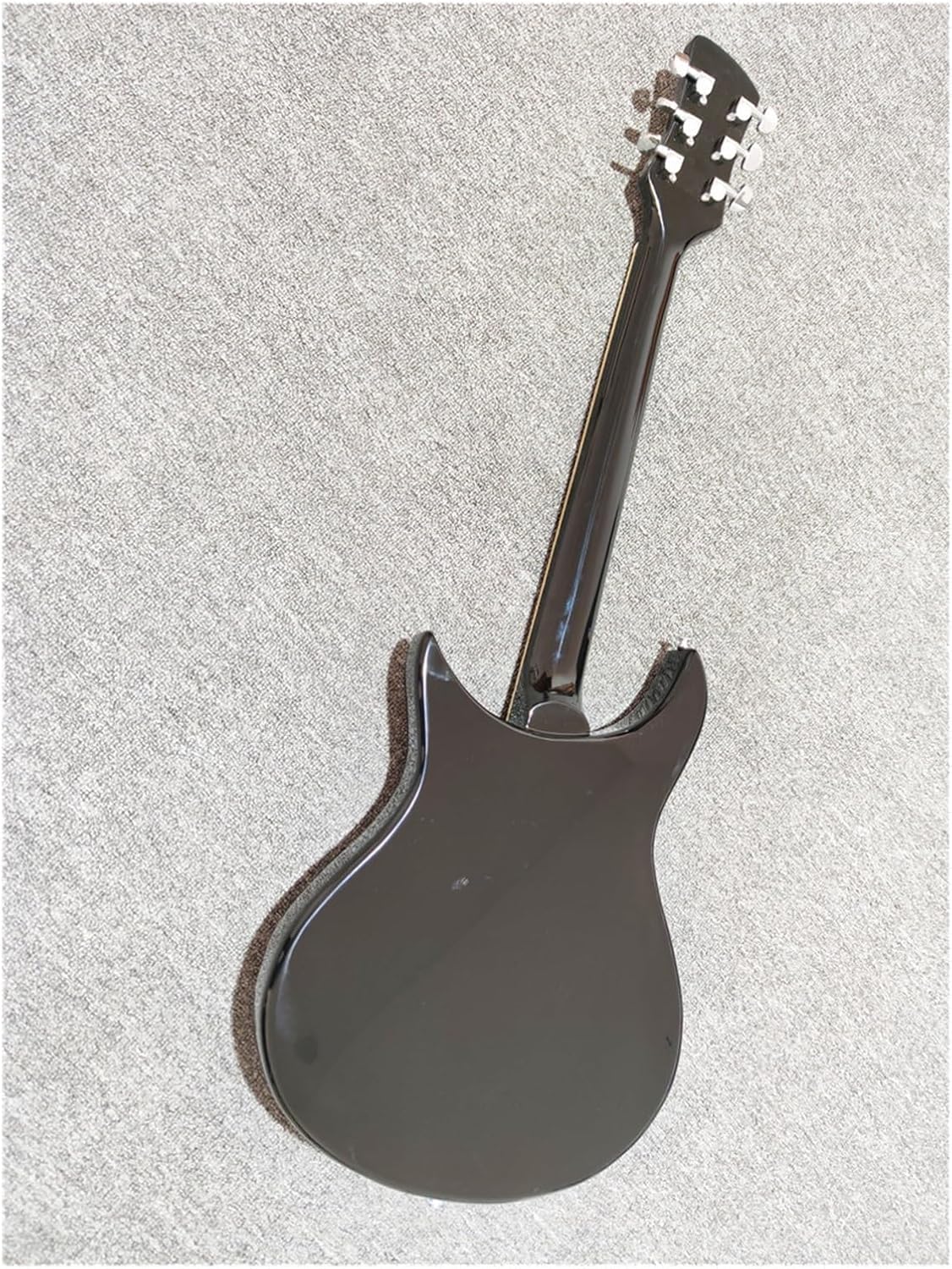 Beginner Electric Guitar Kits Solid Wood Black Professional Grade 22 Fret Electric Guitar