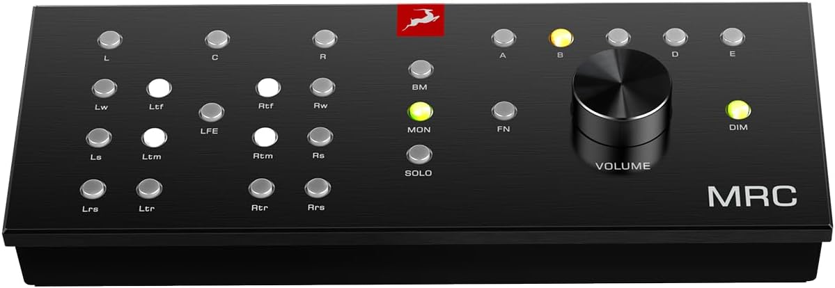 Antelope Audio - MRC | Multichannel Remote Controller - Audio Interface Monitor Controller - USB Bus-Powered Studio Monitor Remote Volume Control