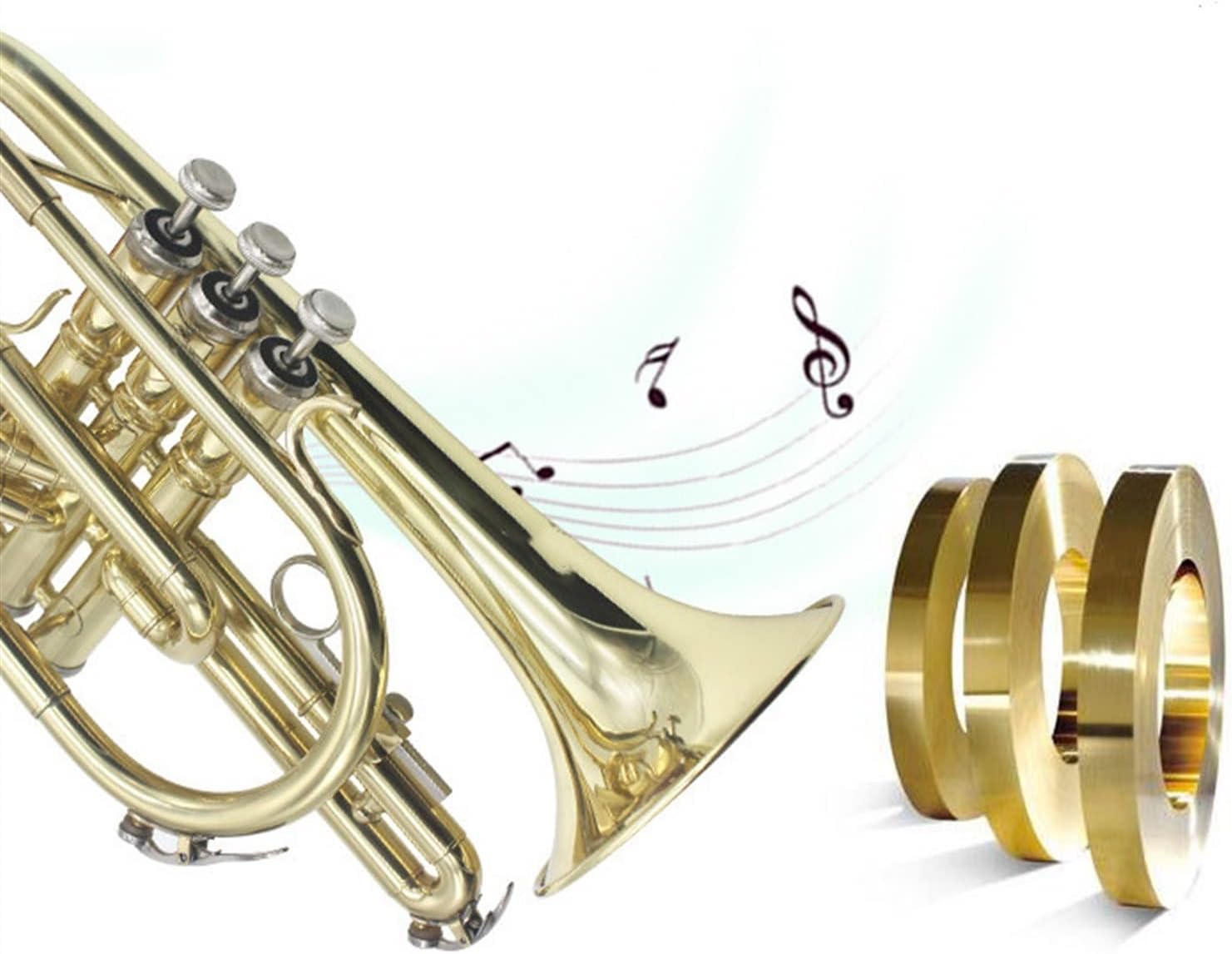 BB B-Flat Cornet Trumpet Brass Professional Cornet Beginner Trumpet