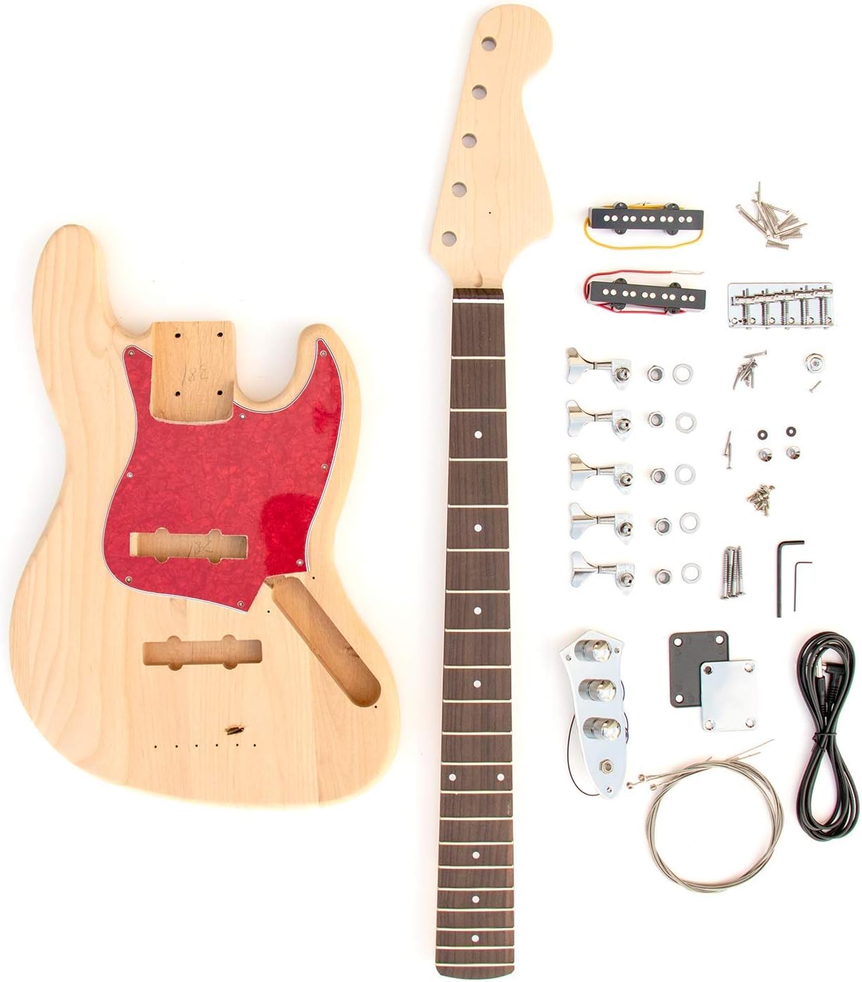 JB 5 String Build Your Own Bass Guitar Kit