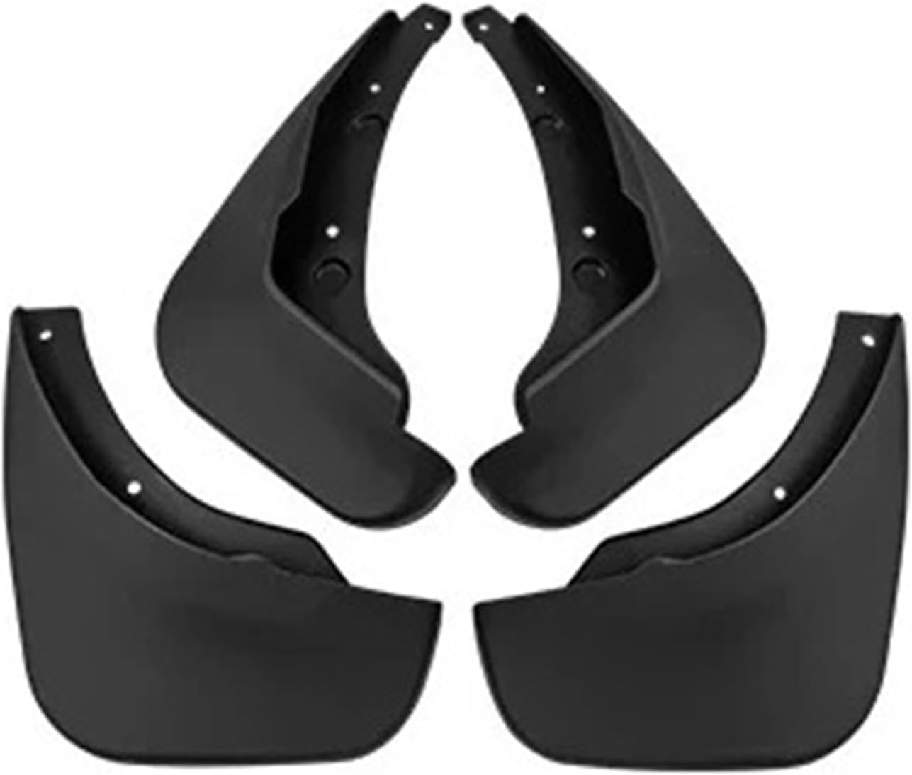 MudFlaps Splash Guard Mudguards Front Rear Auto Styline Compatible for Mazda 2 Demio 2008-2013 2009 2010 Car Accessories(Hatchback)