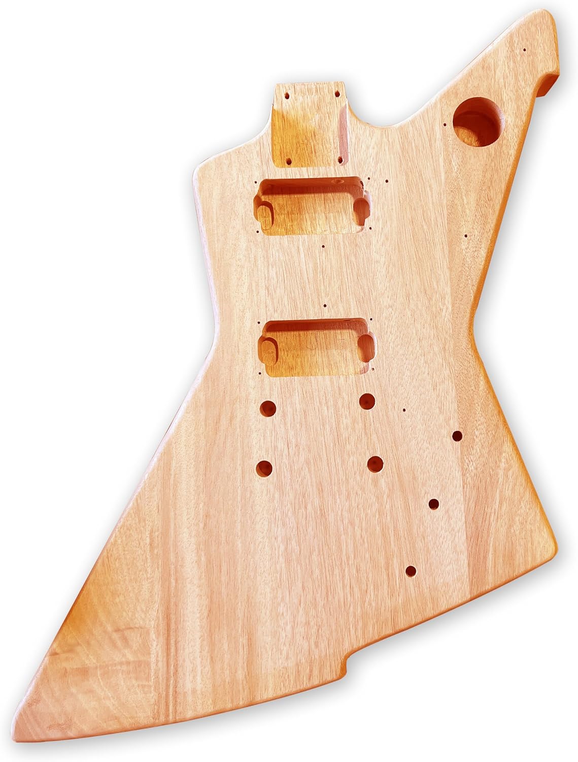 BexGears DIY Electric Guitar Kits Okoume wood Body maple neck & composite ebony fingerboard